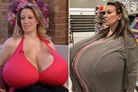 I’ve got world’s biggest breasts with 164XXX cups - they each weigh ...