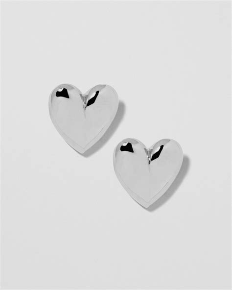 Small Puffy Heart Earrings | Jennifer Fisher
