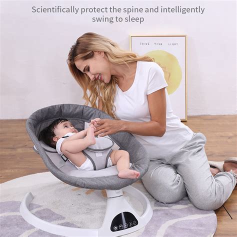 Bluetooth Electric Baby Swing Bouncer Chair Music Remote