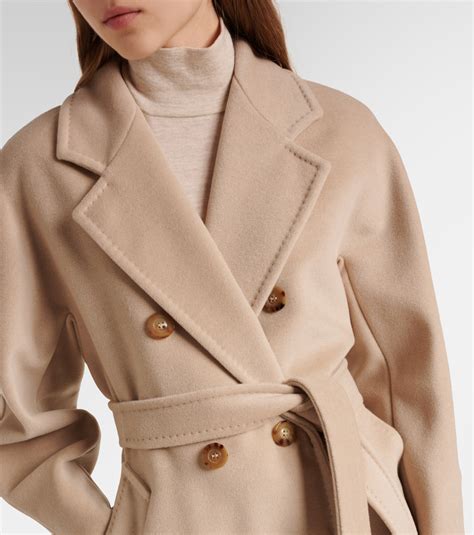 Wool and cashmere coat in neutrals - Max Mara | Mytheresa