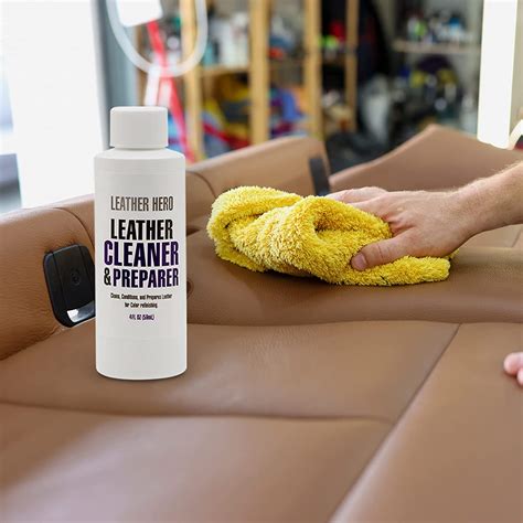 Leather Hero Cleaner & Restorer - Leather Cleaner for Shoes - Leather ...