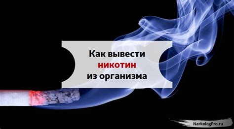 Никотин в организме человека: как обнаружить и очистить организм от ...
