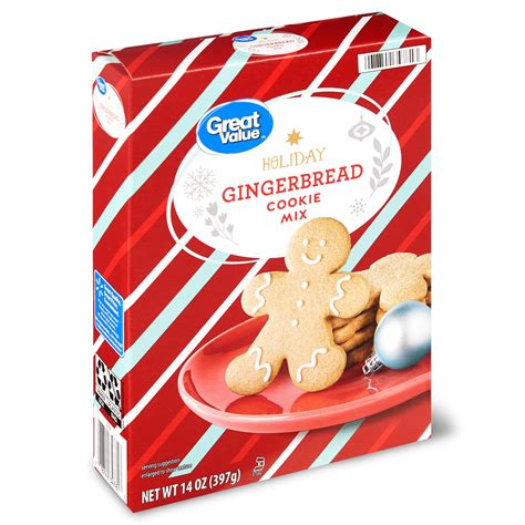 Great Value Holiday Gingerbread Cookie Mix, 14 oz - BrickSeek