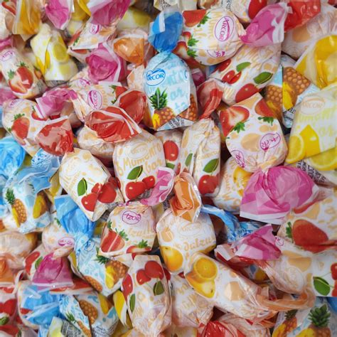 Amazon.com : Assorted Fruit Filled Hard Candy, Orange, Cherry ...