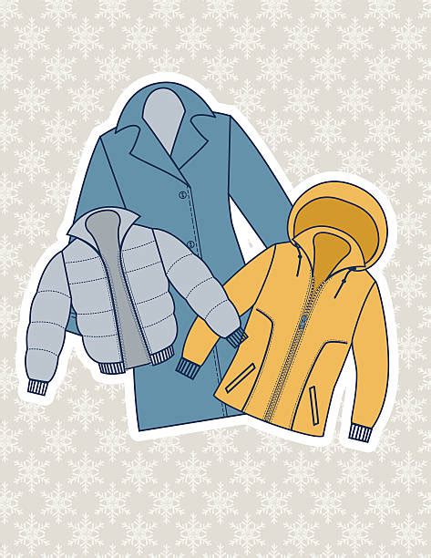 Best Winter Coats Illustrations, Royalty-Free Vector Graphics & Clip ...