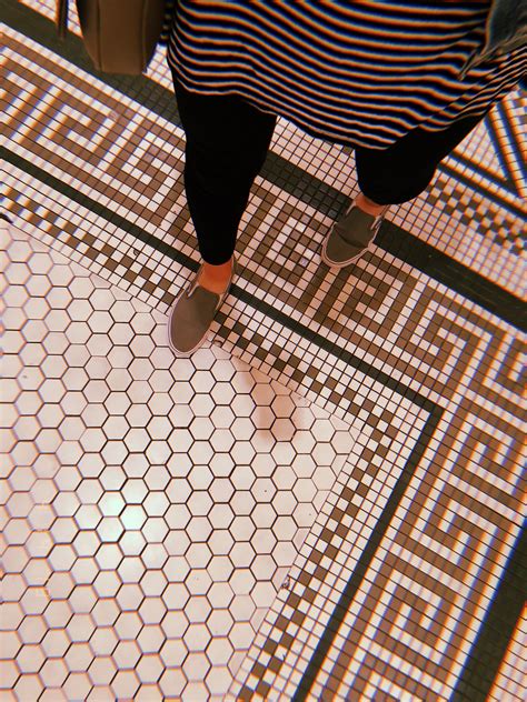 floor aesthetic | Penny tile floors, Vintage tile floor, Penny tile
