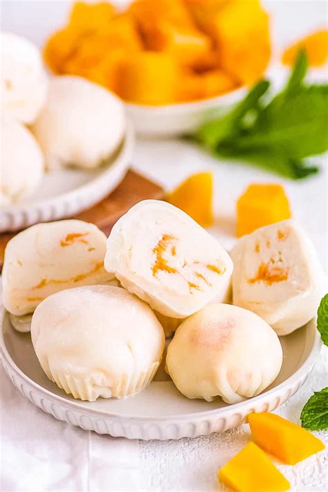 Healthy Food: Mango Mochi