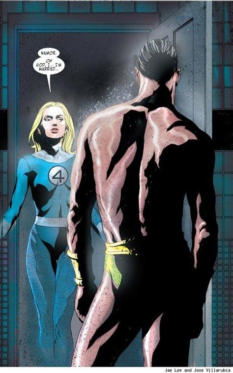 Namor and Sue Storm, by Jae Lee | Superhéroes marvel, Jae lee, Héroes ...