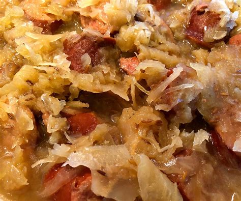 Smoked Sausage And Sauerkraut Crockpot at Rachel Gates blog