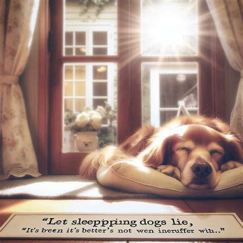 Understanding The Idiom "Let Sleeping Dogs Lie" For IELTS Preparation ...