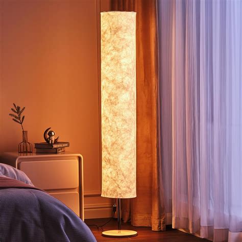 58 inch Simple Soft Light Floor Lamp Design Morden 3 Color Lighting ...