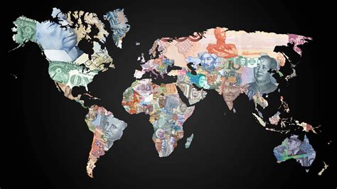 Currencies Of The World Map WQHD 1440P Wallpaper - Pixelz.cc