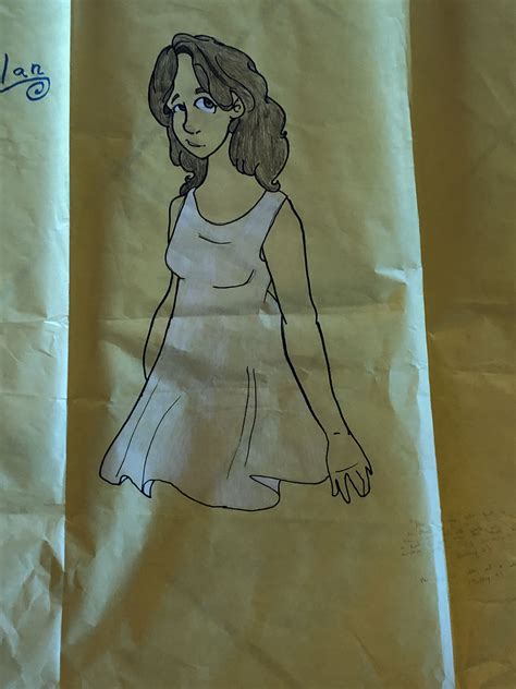 Clarisse Mcclellan Fahrenheit 451 Drawing