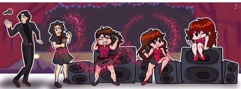 FNF girlfriend by YellowCatArt98 on DeviantArt