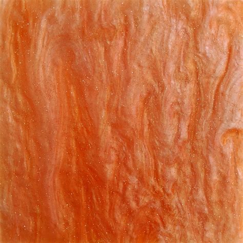 Glitter Ripple Orange Marble Swirl Acrylic Sheet 3mm Thickness for ...