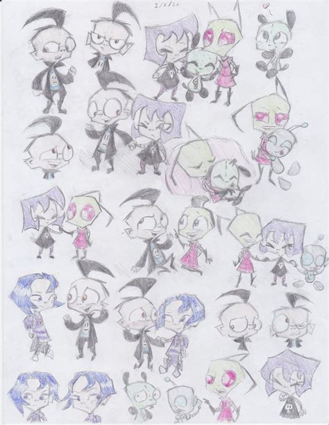 Invader Zim by Lacedra.deviantart.com on @DeviantArt | Invasor zim ...