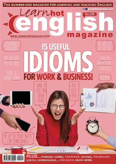 The latest issue of Learn Hot English magazine - Learn Hot English