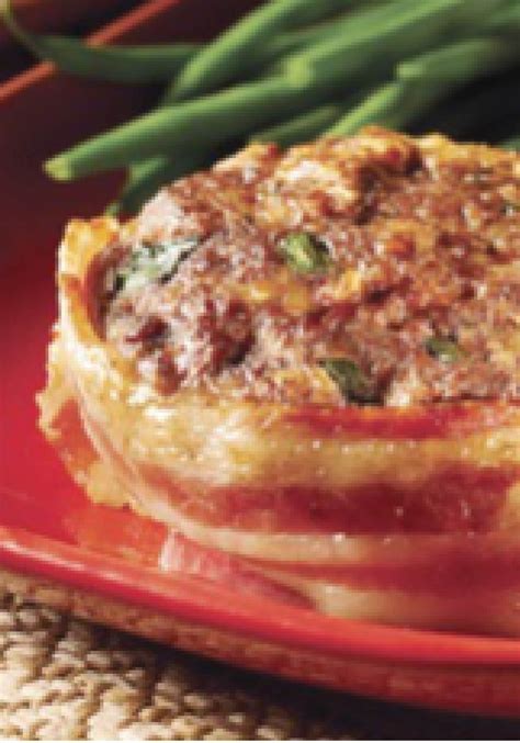 Make-Ahead Cheesy Bacon Mini Meatloaves – Keep these bacon-wrapped make ...
