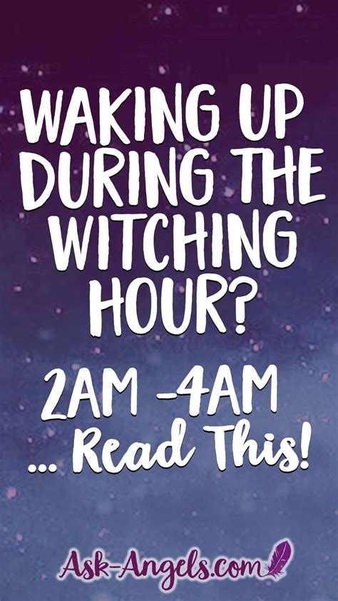 Waking Up During The Witching Hour | What is The Witching Hour ...