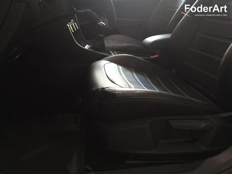 Coprisedili Auto In Pelle PU Per Volkswagen Tiguan 5N (2009-2024) - Set 9 Pezzi, Nero, Impermeabile E Facile Da Pulire