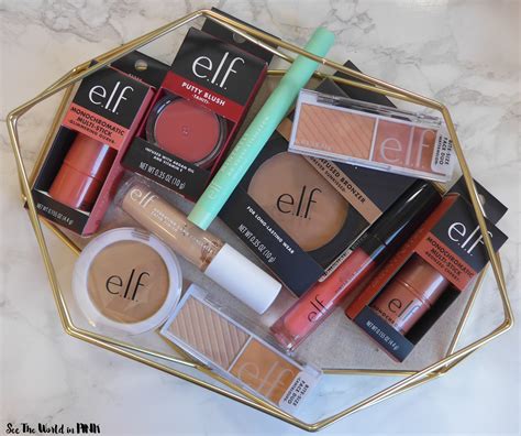 ELF Cosmetics - Huge Swatch & Thoughts Post ~ Primer Infused Bronzer ...