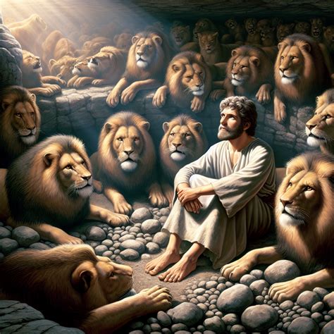 Daniel dans la fosse aux lions - Le Chrétien