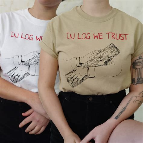 Twin Peaks Shirt Log Lady Screen Print Tee / in Log We Trust / - Etsy