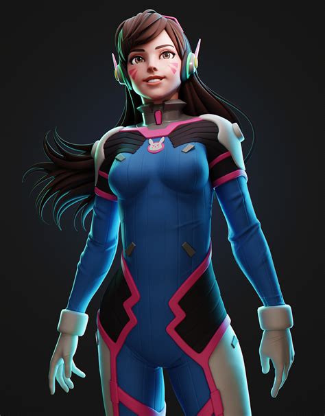ArtStation - D.VA - Overwatch