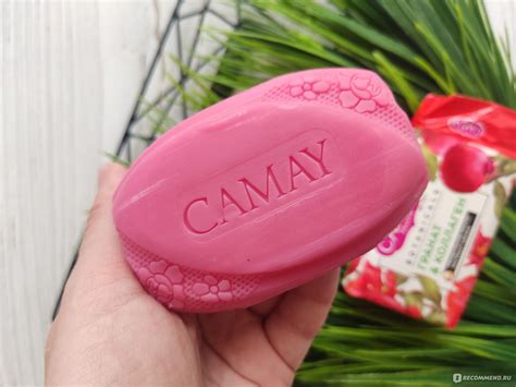 Мыло Camay Botanicals Гранат и Коллаген - «Ароматное мыло, с хорошими ...