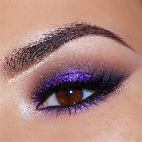 "Smokey Purple, Pink & Nude" Summer Look | Purple eye makeup, Purple ...
