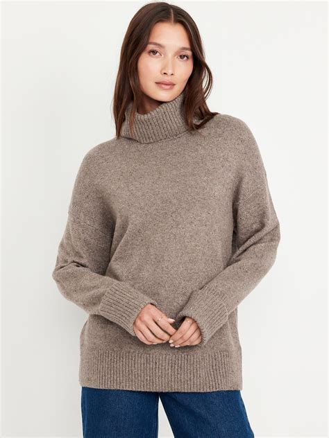 SoSoft Turtleneck Tunic Sweater | Old Navy