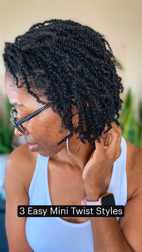 3 easy mini twist styles – Artofit
