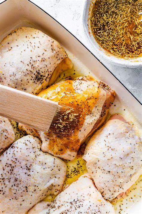 Baked Chicken Thighs at 375°F - Cucina by Elena