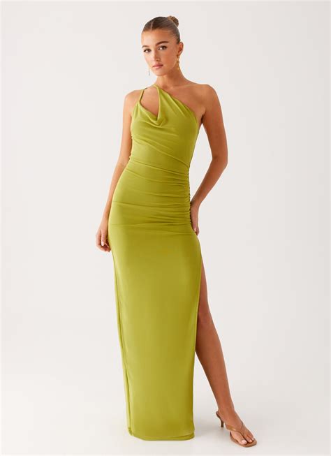 Lamara Maxi Dress - Green - Peppermayo UK