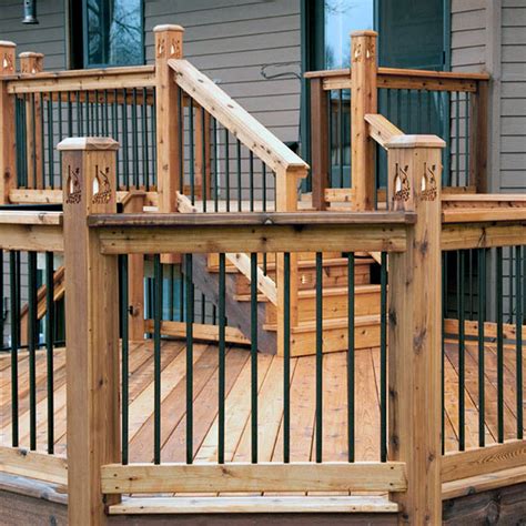 Wood Deck Spindles For Railings