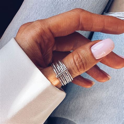 ArmeJewellery Кольцо Серебряное кольцо-механизм "Санторини" - купить с ...