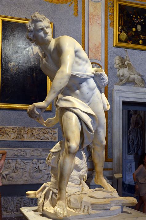 David (1623-1624) par Gian Lorenzo BERNINI dit Le Bernin (1598-1680 ...