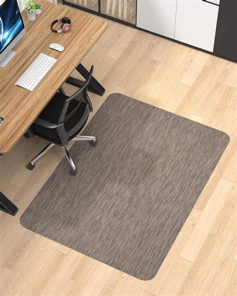 Blvornl Office Chair Mat for Hardwood Floor, 35.4" x 47.2" Desk ...