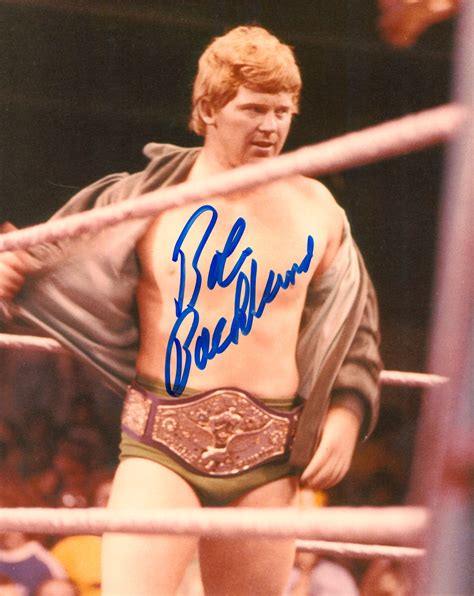 Bob Backlund signed 8x10 Photo – Signed By Superstars