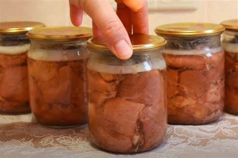 Как сделать советскую тушенку