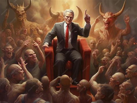 Premium Photo | Evil democrats with evil plan hypocrisy and corrupt ...