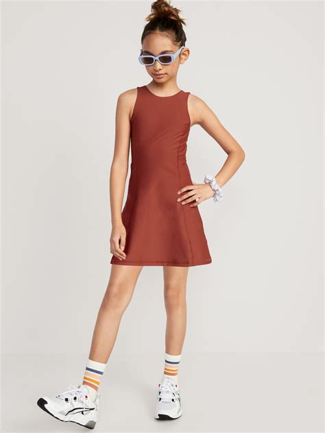 PowerSoft Sleeveless Athletic Dress for Girls | Old Navy
