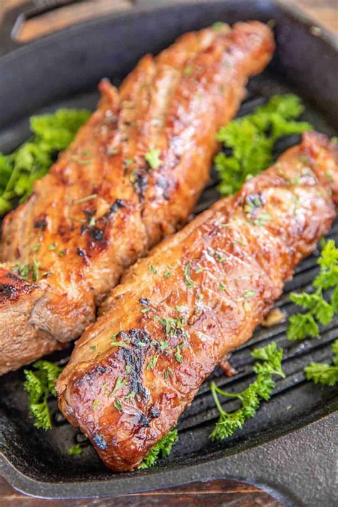 Ginger Marinated Pork Tenderloin (Only 6 Ingredients) - Plain Chicken
