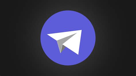Telegram Logo - 3D model by jroig24 [0826f3c] - Sketchfab