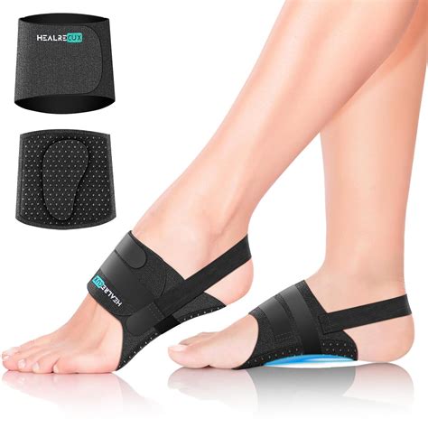 Amazon.com: Healrecux Arch Support Inserts Braces for Plantar Fasciitis Relief, Upgraded Arch ...