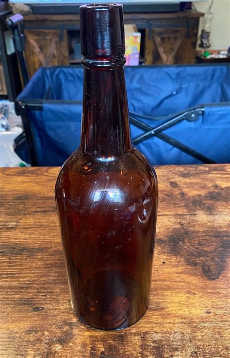 Vintage Root Beer Glass Bottle - Etsy