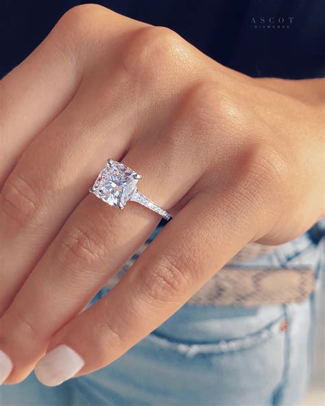 Love Cushion Engagement Ring at Dennis Hernandez blog