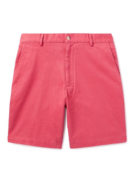 Peter Millar - Pilot Straight-Leg Stretch-Pima Cotton-Twill Shorts ...