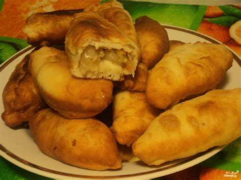 Пирожки с квашеной капустой жареные - пошаговый рецепт с фото на Повар.ру