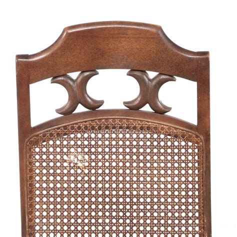 Seven-Piece Spanish Baroque Style Pecan Dining Set, Incl. Stanley "Tour ...